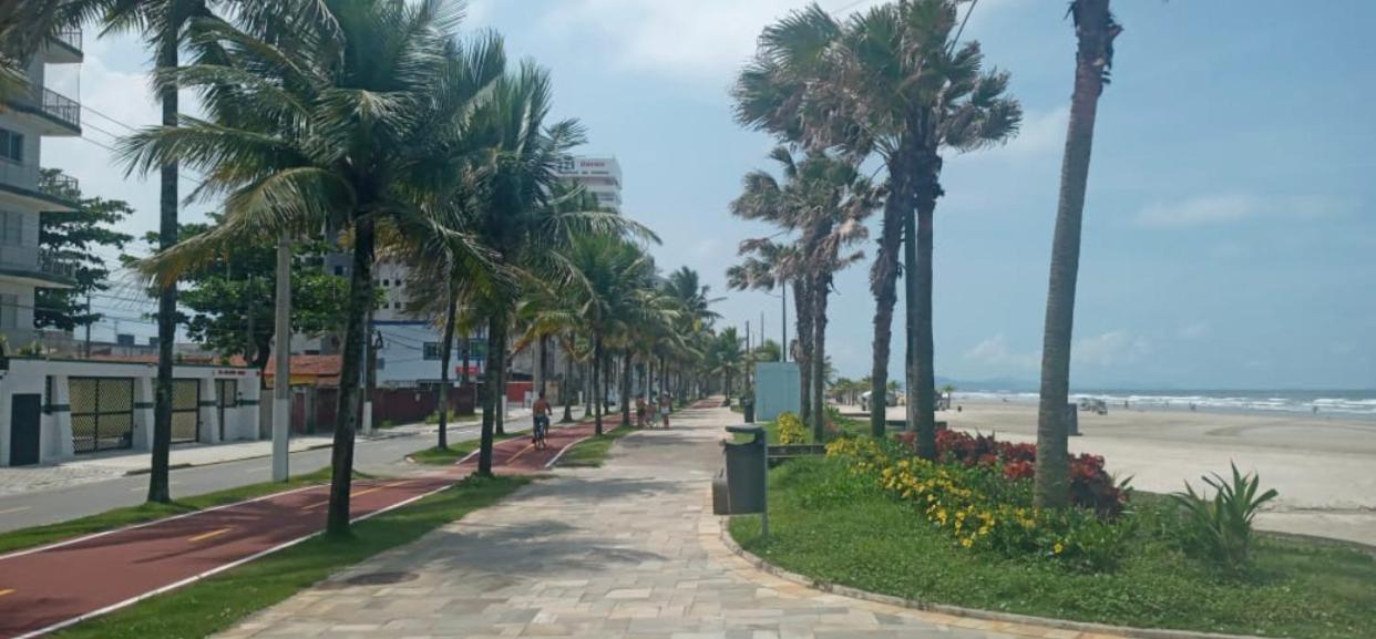 Apartamento A Beira-Mar - Praia Grande المظهر الخارجي الصورة